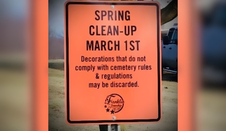 Warren County's Woodhill Cemetery Announces Spring Clean-Up, Urges Preemptive Retrieval of Non-Compliant Decor