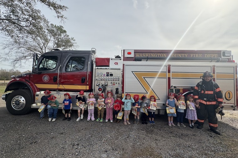 Washington County Firefighters Ignite Fire Safety Enthusiasm at Local Christian School