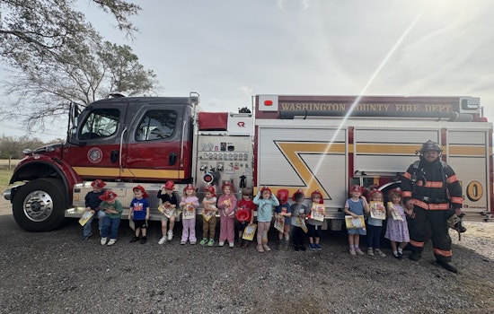Washington County Firefighters Ignite Fire Safety Enthusiasm at Local Christian School