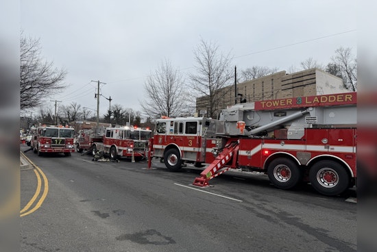 Washington D.C. Firefighters Quell Blaze in Residential Building on Pennsylvania Avenue SE