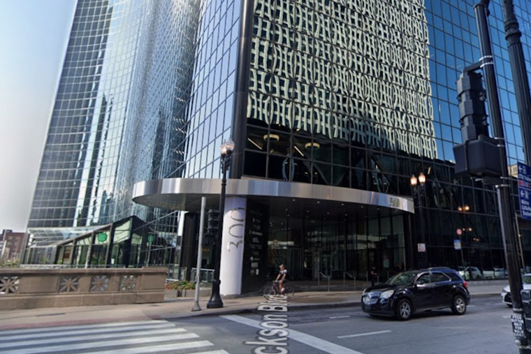 West Loop Office Tower Spirals Into $342 Million Double Default Drama