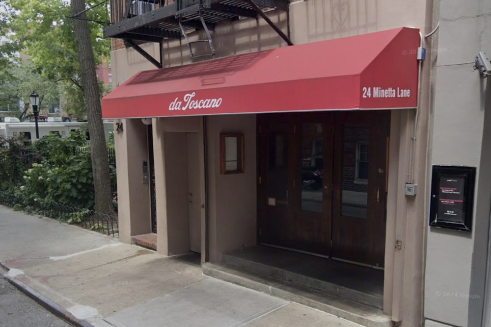 West Village Favorite Da Toscano Packs Up Pastas For Midtown’s Iroquois Hotel