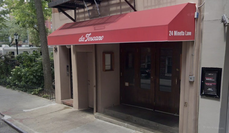 West Village Favorite Da Toscano Packs Up Pastas For Midtown’s Iroquois Hotel