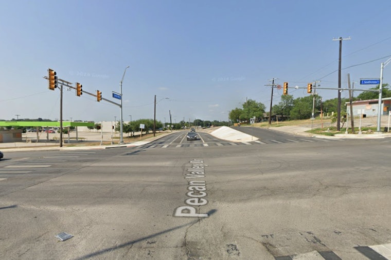 Wild East Side Police Chase Ends In Tesla Crash At Pecan Valley