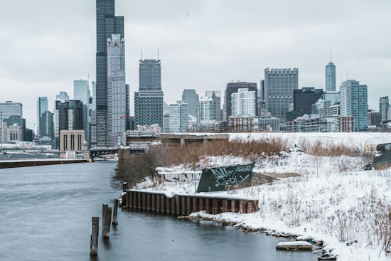 Wind-Whipped Snow Smacks Chicago As Fierce Gusts Line Up For Tuesday