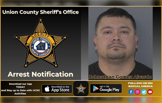 Wingate Man Held After 36-Kilogram Meth Haul in Union County