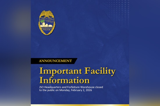 Winter Weather Forces Closure of Jacksonville Police Headquarters as Services Are Rerouted to District Substations
