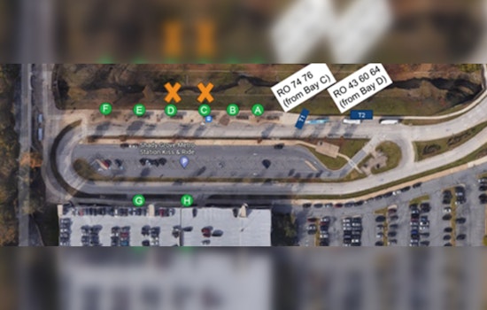 WMATA Launches Phase 2 of Bus Shelter Upgrade at Shady Grove East Station in Rockville
