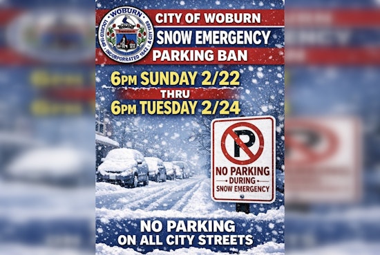 Woburn Boots Cars Off Streets As Nor'easter Bears Down