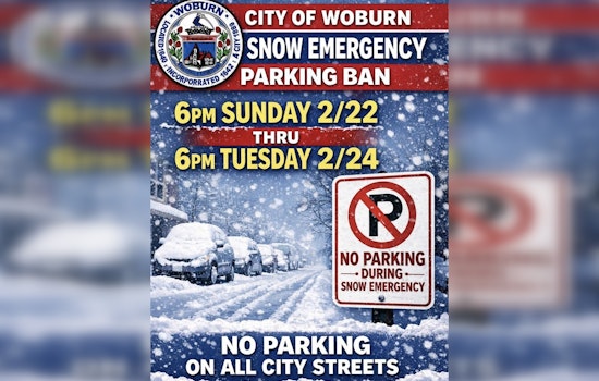 Woburn Boots Cars Off Streets As Nor'easter Bears Down