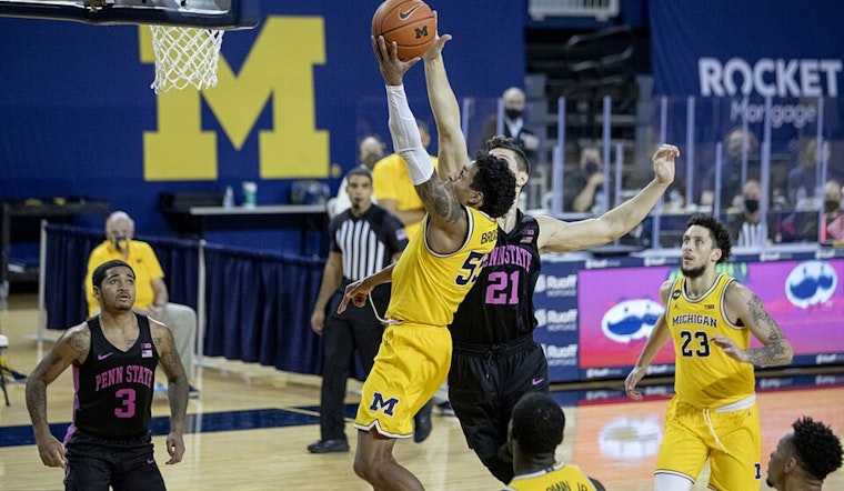Wolverines Turn Crisler Into Rowdy Pool(e) Party With Big Ten Crown On The Line
