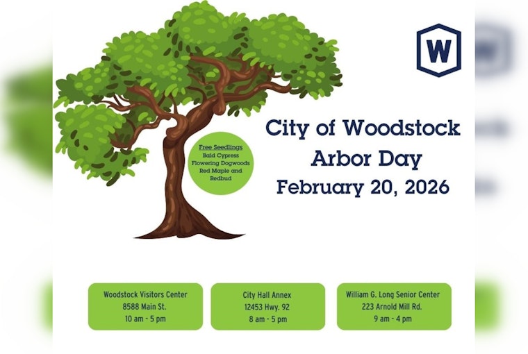 Woodstock to Celebrate Arbor Day by Dishing Out 700 Free Trees to Residents