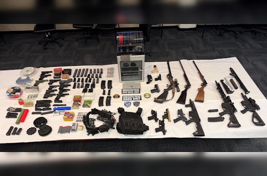 Worcester Cops Raid Alleged Home Gun Factory, Seize Dozens of Weapons