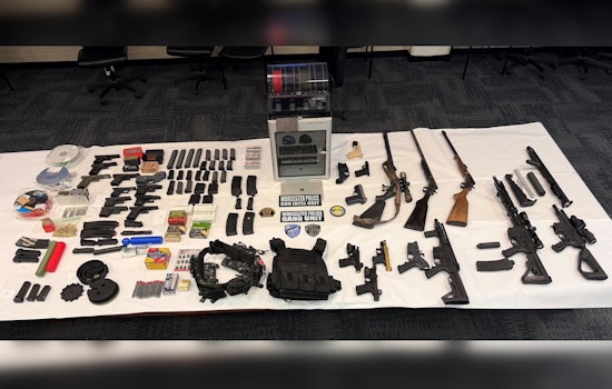 Worcester Cops Raid Alleged Home Gun Factory, Seize Dozens of Weapons