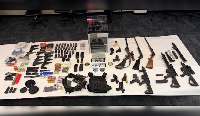 Worcester Cops Raid Alleged Home Gun Factory, Seize Dozens of Weapons