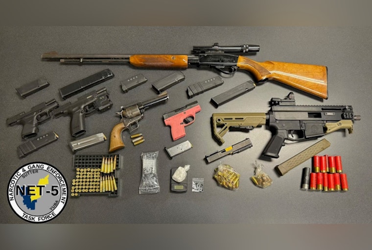 Yuba City Cops Storm Knights Row Home, Seize Guns and Coke