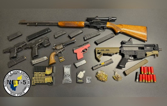 Yuba City Cops Storm Knights Row Home, Seize Guns and Coke