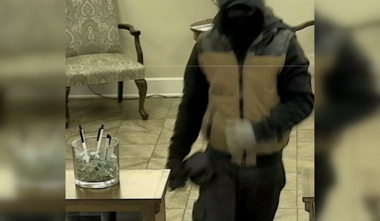 Zebulon, NC Police Seek Public's Help to Locate Suspect After First Citizens Bank Heist