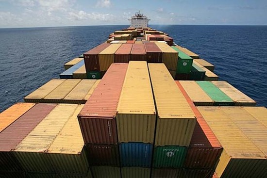 57 Containers Lost from OOCL Sunflower on Voyage to Long Beach