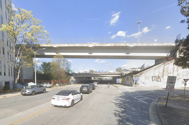 Sidewalk Showdown as Atlanta Targets Grady Underpass Homeless Camp