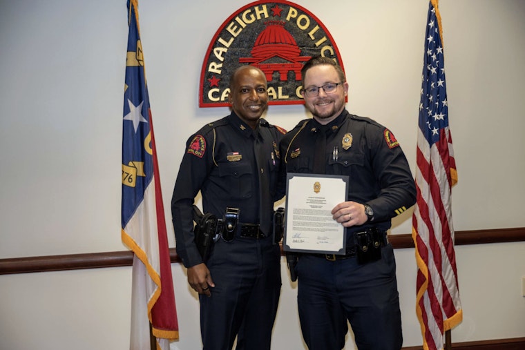 Raleigh Cop Plunges Into Icy Park Pond to Save Child
