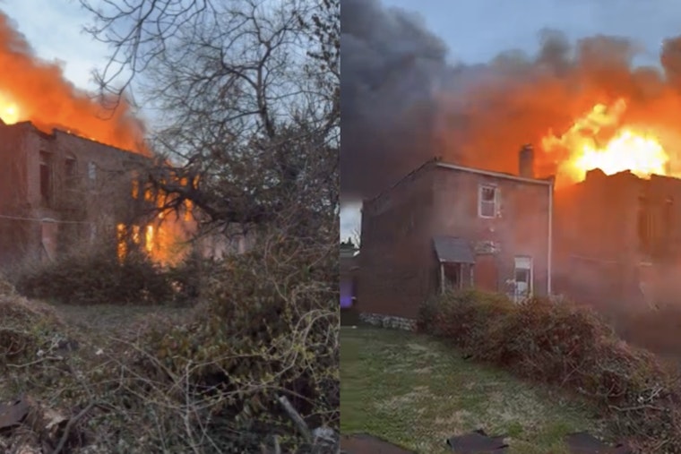 Abandoned Labadie Apartment Inferno Rocks Quiet St. Louis Block