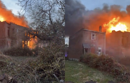 Abandoned Labadie Apartment Inferno Rocks Quiet St. Louis Block