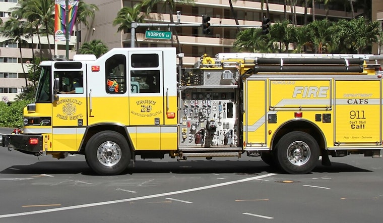 Aina Haina Fire Scene Flares Up Again
