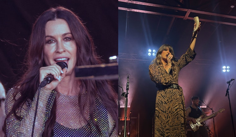 Alanis Morissette, Ella Langley At Spotify 20 Showcase In Austin