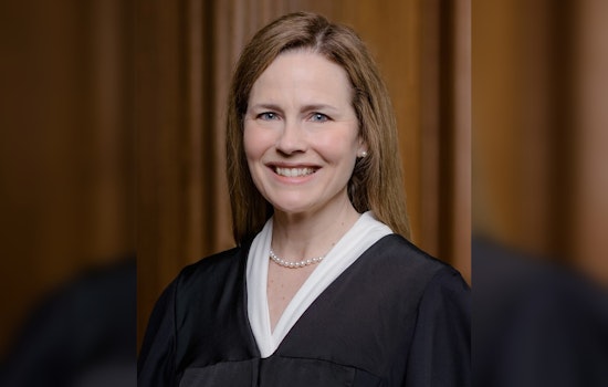 Amy Coney Barrett’s Tight-Security Homecoming At Rhodes College