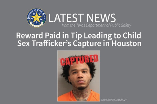 Anonymous Tip Snags Accused Child Sex Trafficker At Harris County Motel