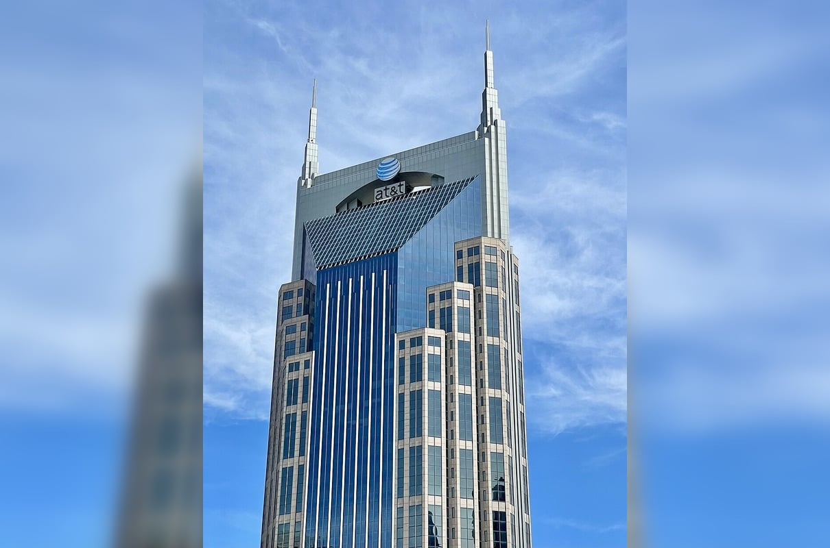 AT&T Logo Vanishes From Nashville’s Batman Building, Leaving Skyline