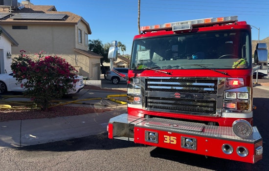 Attic Inferno Rattles North Phoenix Block Near Union Hills and 16th Street