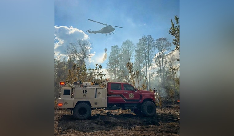 Backyard Burn Gone Rogue Torches 10 Acres In San Antonio