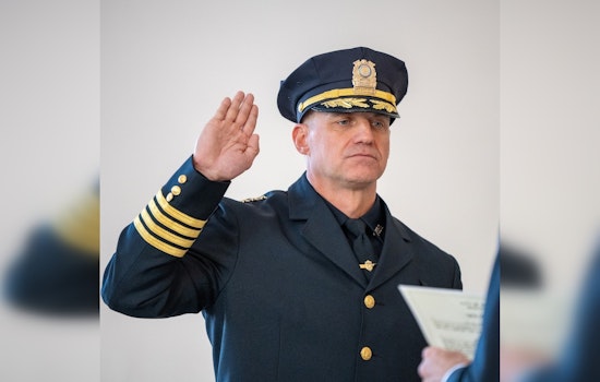 Bagpipes, Badges And A New Boss As Cohoon Takes Newton Police Helm