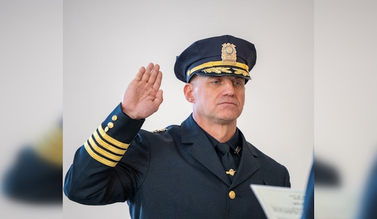 Bagpipes, Badges And A New Boss As Cohoon Takes Newton Police Helm
