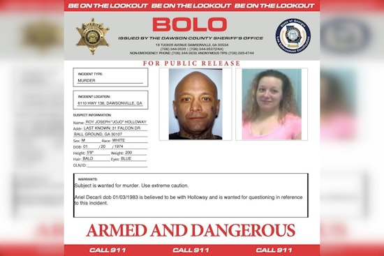 Ball Ground Man Hunted After Deadly Dawson County Highway Shooting