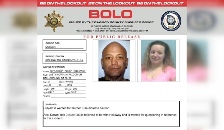 Ball Ground Man Hunted After Deadly Dawson County Highway Shooting