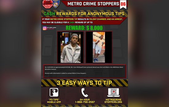 Baltimore Cops Turn Up Heat in West Belvedere McDowell Killing