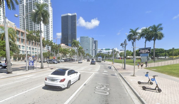 Bayfront Park Chaos as Miami Cop Opens Fire Through BMW Windshield