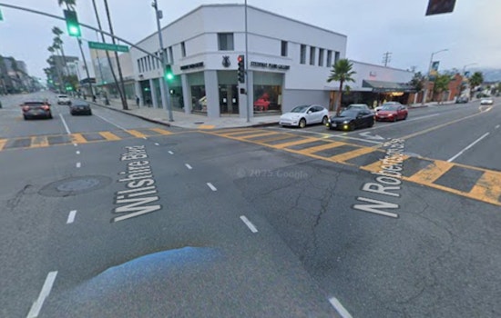 Beverly Hills Motorcycle Crash Kills Rider at Wilshire and Robertson