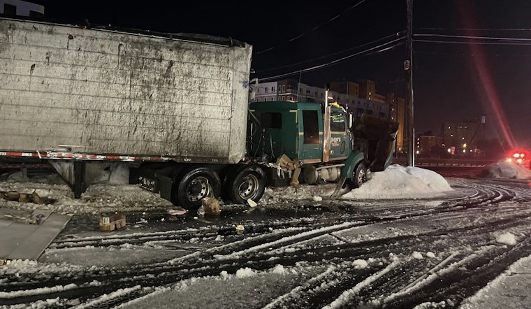 Big-Rig Pileup Paralyzes Route 1A Morning Rush In Revere