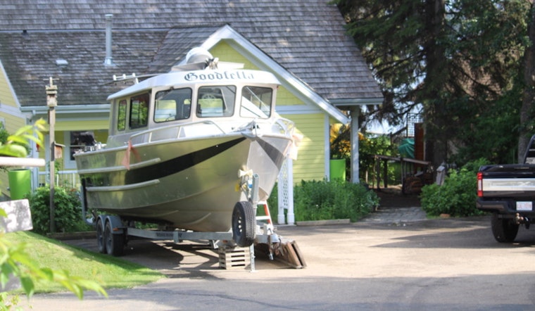 Boat Flies Over 91 Freeway Divider In Bellflower