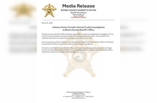 Boone County Cops Take Over K-9 Cruelty Case Tied to Frankfort Handler