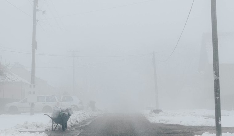 Boston Wakes Up in a Foggy Slip-and-Slide as Warm Weekend Moves In