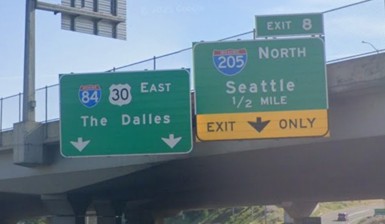 Brazen Copper Crooks Plunge I-84 Into Darkness Near NE Portland