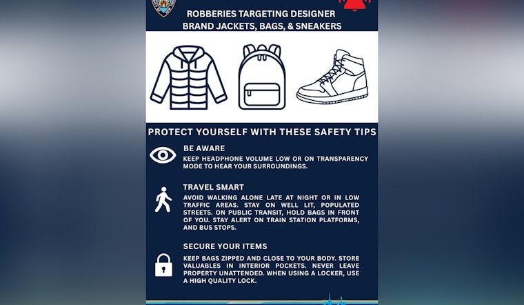 Bronx Thieves Hunt Designer Drip, NYPD Puts Locals on Alert