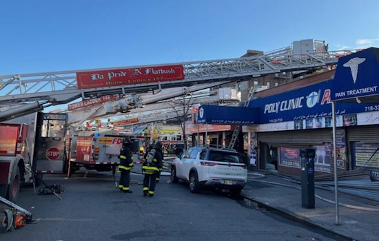 Brooklyn 3-Alarm Inferno Sends FDNY Bravest Into Thick Smoke