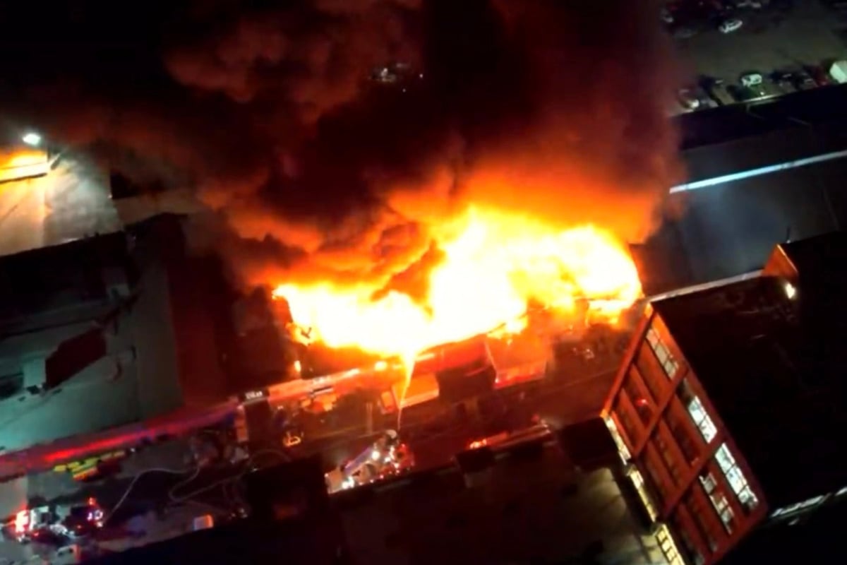 5-Alarm Fire in Brooklyn at 17 53 Street