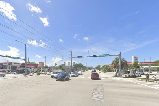 Broward Blvd Chaos: Firetruck Hit While Rushing To Pre-Dawn Crash